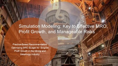 Preview of the presentation on optimizing maintenance and repair costs for complex production systems